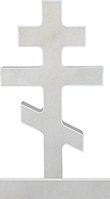 Крест саяногорский мрамор К-41